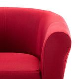 NNEVL Armchair Wine Red Fabric