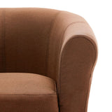 NNEVL Armchair Brown Fabric