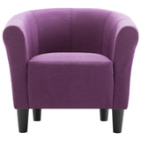 NNEVL Armchair Purple Fabric