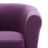 NNEVL Armchair Purple Fabric