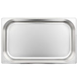NNEVL Gastronorm Containers 4 pcs GN 1/1 65 mm Stainless Steel