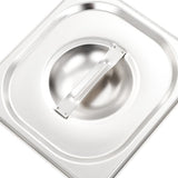 NNEVL Lids for  GN 1/6 Pan 8 pcs Stainless Steel