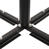 NNEVL Umbrella Stand with Weight Plates Black