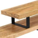 NNEVL TV Stand Solid Mango Wood