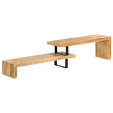 NNEVL TV Stand Solid Mango Wood