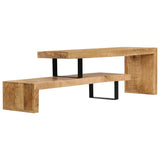 NNEVL TV Stand Solid Mango Wood