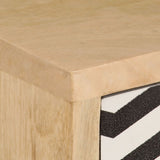 NNEVL TV Cabinet 120x30x40 cm Solid Mango Wood