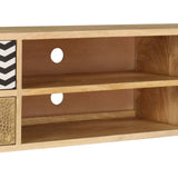 NNEVL TV Cabinet 120x30x40 cm Solid Mango Wood