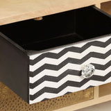 NNEVL TV Cabinet 120x30x40 cm Solid Mango Wood