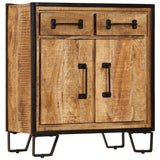 NNEVL Sideboard 65x30x70 cm Solid Mango Wood