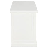 NNEVL TV Cabinet White 90x30x40 cm Wood