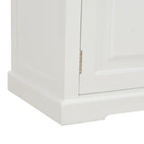 NNEVL TV Cabinet White 90x30x40 cm Wood