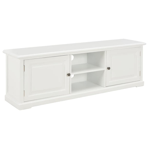 NNEVL TV Cabinet White 120x30x40 cm Wood