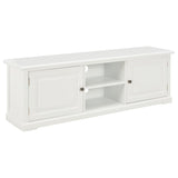 NNEVL TV Cabinet White 120x30x40 cm Wood