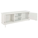 NNEVL TV Cabinet White 120x30x40 cm Wood