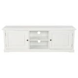 NNEVL TV Cabinet White 120x30x40 cm Wood