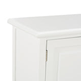 NNEVL TV Cabinet White 120x30x40 cm Wood