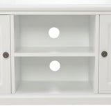 NNEVL TV Cabinet White 120x30x40 cm Wood