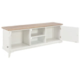 NNEVL TV Cabinet White 120x30x40 cm Wood