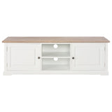 NNEVL TV Cabinet White 120x30x40 cm Wood