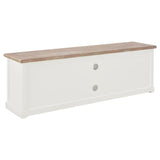 NNEVL TV Cabinet White 120x30x40 cm Wood