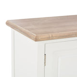 NNEVL TV Cabinet White 120x30x40 cm Wood