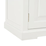 NNEVL TV Cabinet White 120x30x40 cm Wood