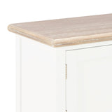 NNEVL TV Cabinet White 120x30x40 cm Wood