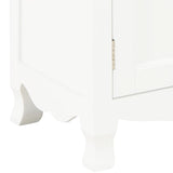 NNEVL TV Cabinet White 120x30x40 cm Wood