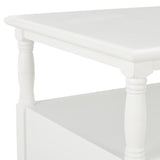 NNEVL Coffee Table White 100x55x45 cm Wood