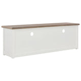 NNEVL TV Cabinet White 120x30x40 cm Wood