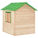 NNEVL Kids Play House Fir wood Green
