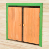 NNEVL Kids Play House Fir wood Green
