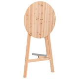 NNEVL Foldable Bar Table 78 cm Fir Wood