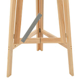 NNEVL Foldable Bar Table 78 cm Fir Wood
