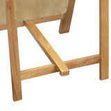 NNEVL Freestanding Mirror 48x46.5x150 cm Solid Oak Wood