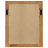 NNEVL Mirror 40x50 cm Solid Oak Wood