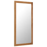 NNEVL Mirror 60x120 cm Solid Oak Wood