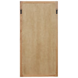 NNEVL Mirror 60x120 cm Solid Oak Wood