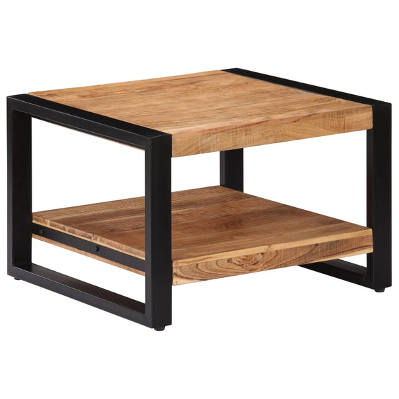 NNEVL Coffee Table 60x60x40 cm Solid Acacia Wood