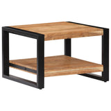 NNEVL Coffee Table 60x60x40 cm Solid Acacia Wood