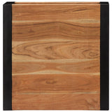 NNEVL Coffee Table 60x60x40 cm Solid Acacia Wood