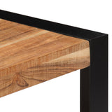 NNEVL Coffee Table 60x60x40 cm Solid Acacia Wood
