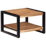 NNEVL Coffee Table 60x60x40 cm Solid Acacia Wood