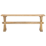 NNEVL Hall Bench 120x35x45 cm Solid Mango Wood