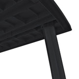 NNEVL Garden Table Anthracite 216x90x72 cm Plastic