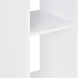 NNEVL Bar Table White and Anthracite Grey 60x60x110 cm