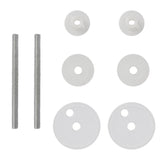 NNEVL Toilet Seats with Lids 2 pcs MDF Sea Star