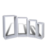 NNEVL Wall Cube Shelves 8 pcs White