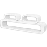 NNEVL Wall Cube Shelves 6 pcs White